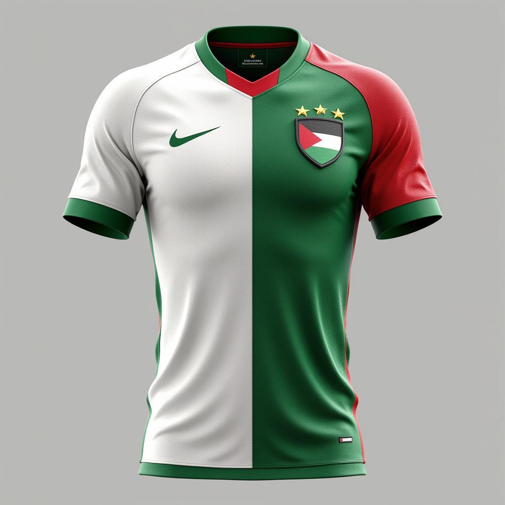 Modern Palestinian National Team Jersey Design