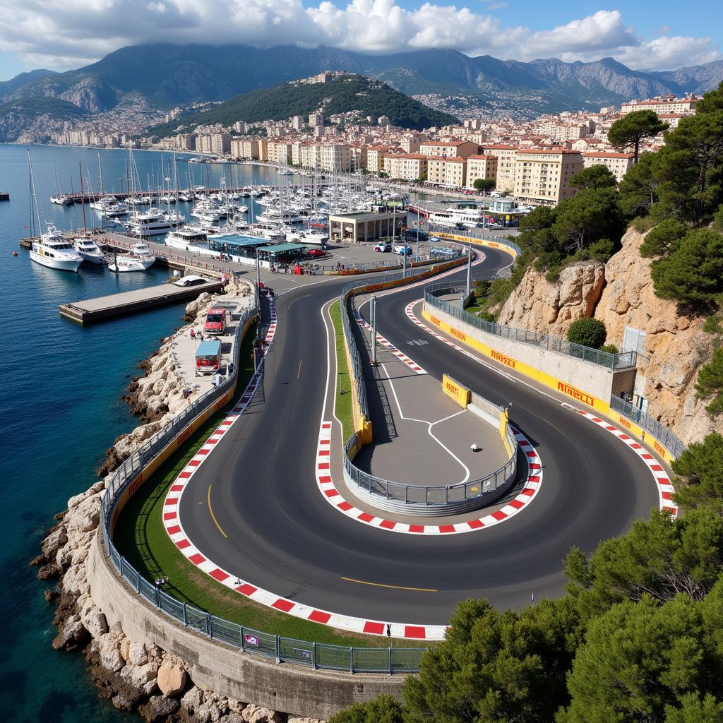 Monaco F1 24 Track Overview