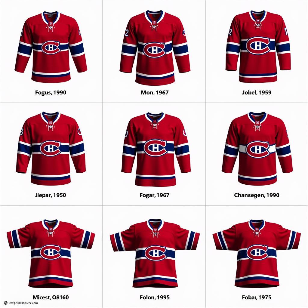 Evolution of the Montreal Canadiens Jersey Through the Years