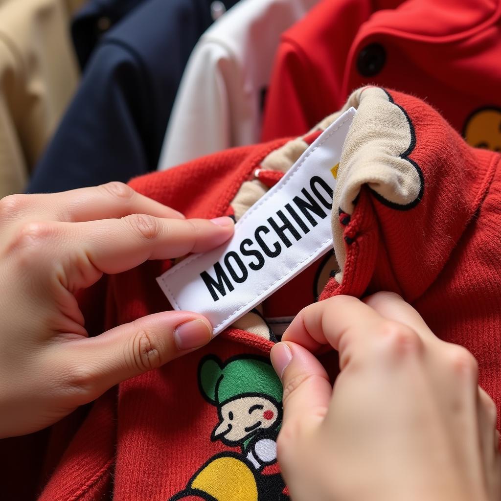 Checking Quality of Moschino Childrenswear