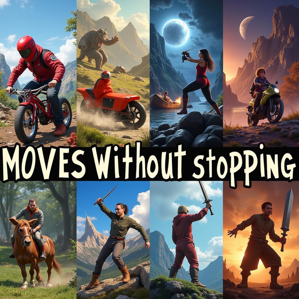 Moves Without Stopping Across Different Genres