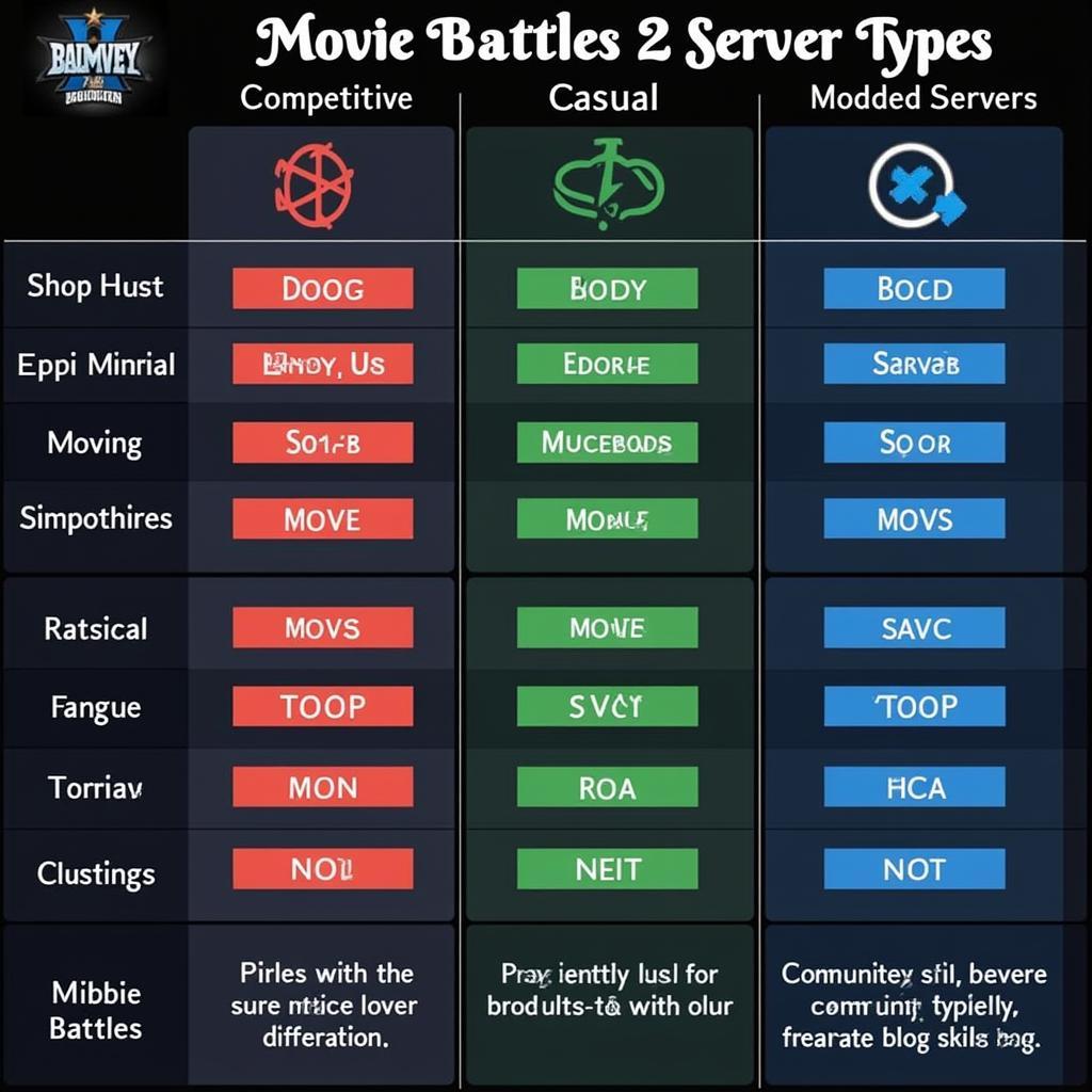 Comparing Different Movie Battles 2 Server Types