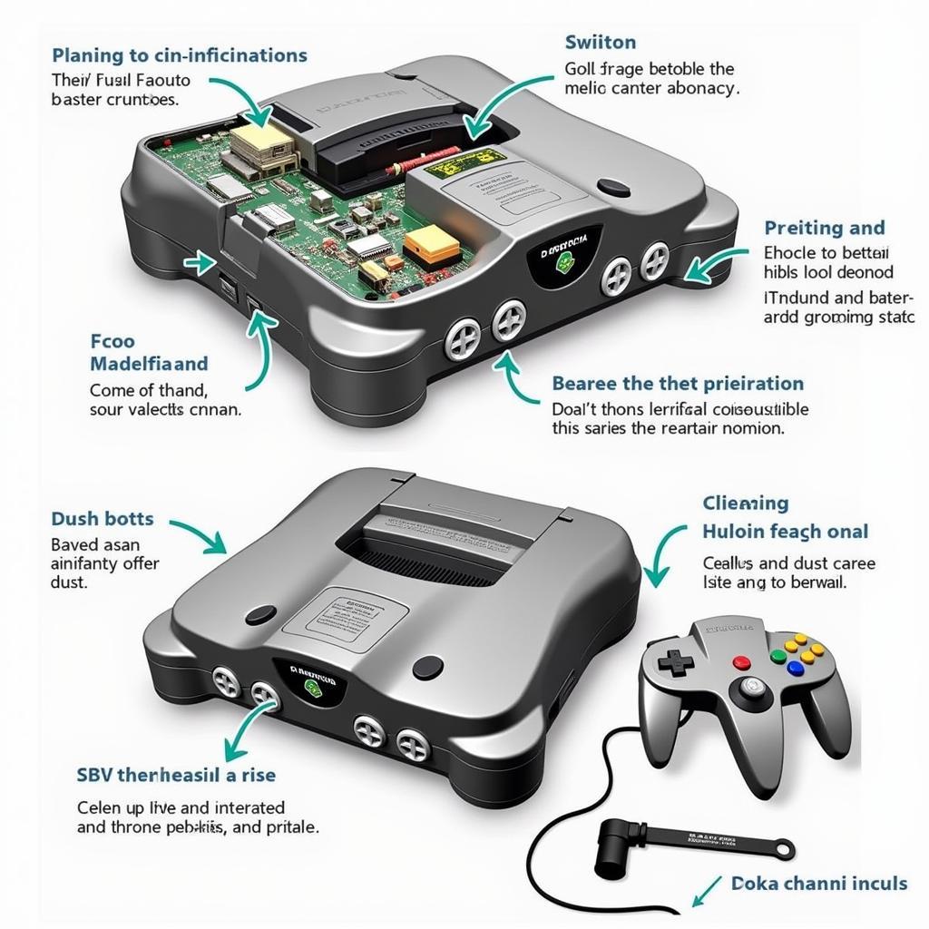 N64 Internal Components and Cleaning