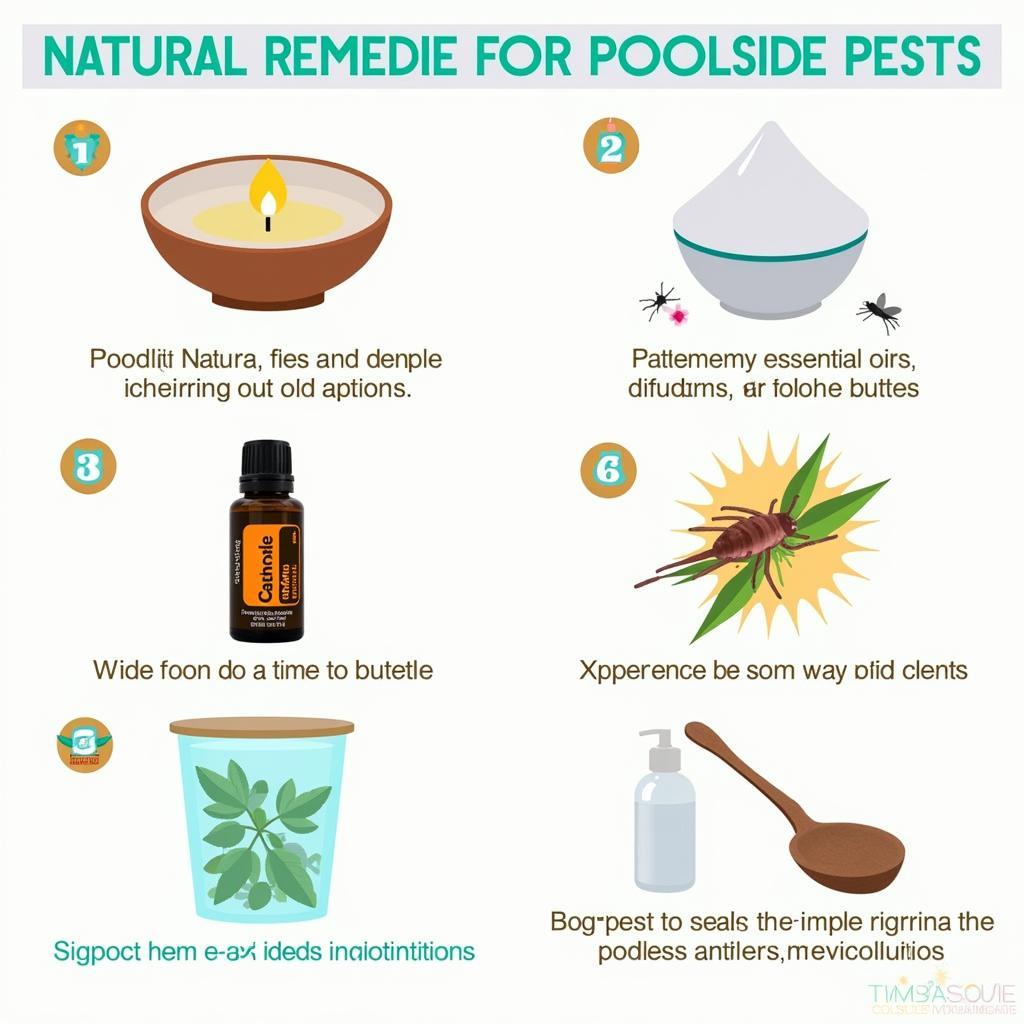 Natural Remedies for Poolside Pests: Citronella Candles, Essential Oils, and DIY Traps