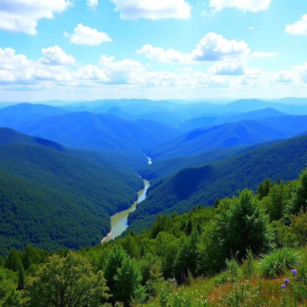 NC High Country Scenic Overlook