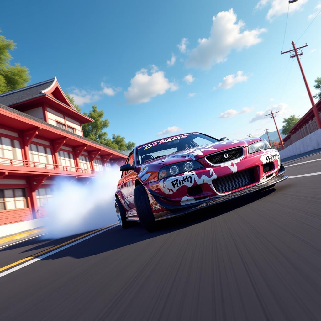 Need for Speed: Nitro Drifting Action in Japan