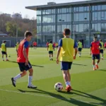 New Lisbon Youth Football Academy Training