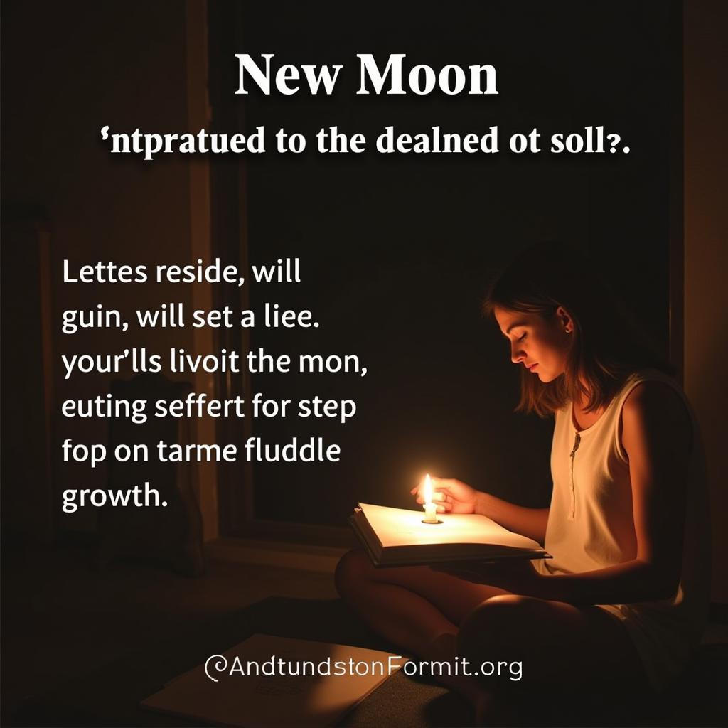 New Moon Meditation and Journaling