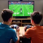 Two Players Playing NFL Blitz N64 ROM