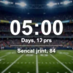 NFL Countdown Clock