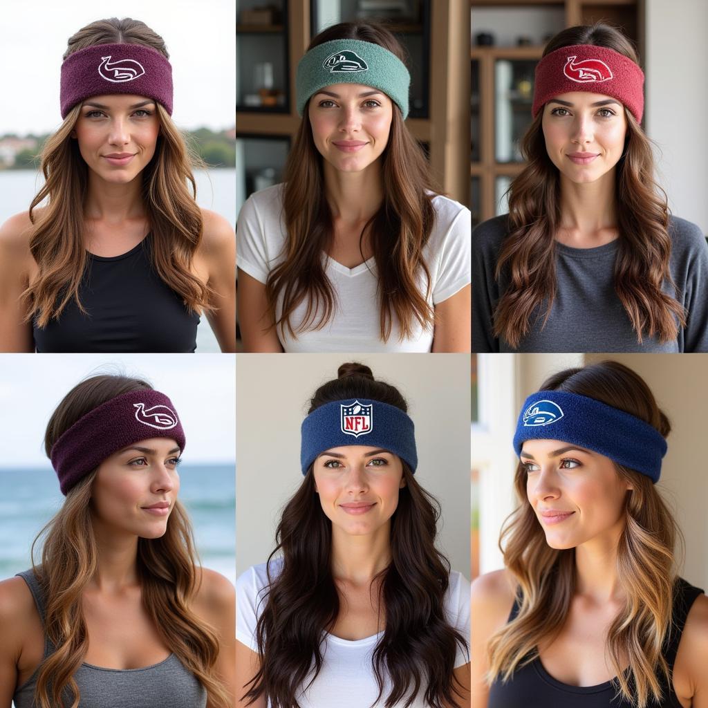 NFL Football Headbands as a Fashion Statement