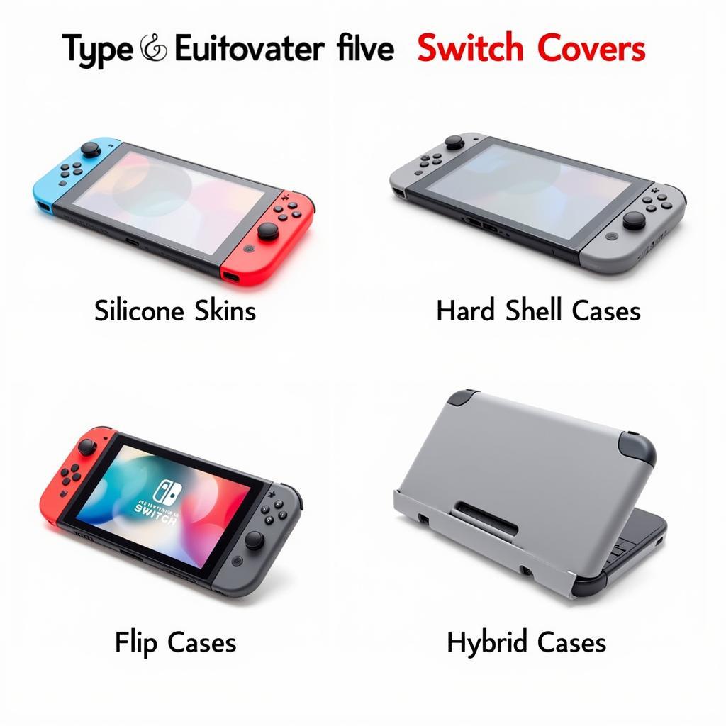 Different Types of Nintendo Switch Covers