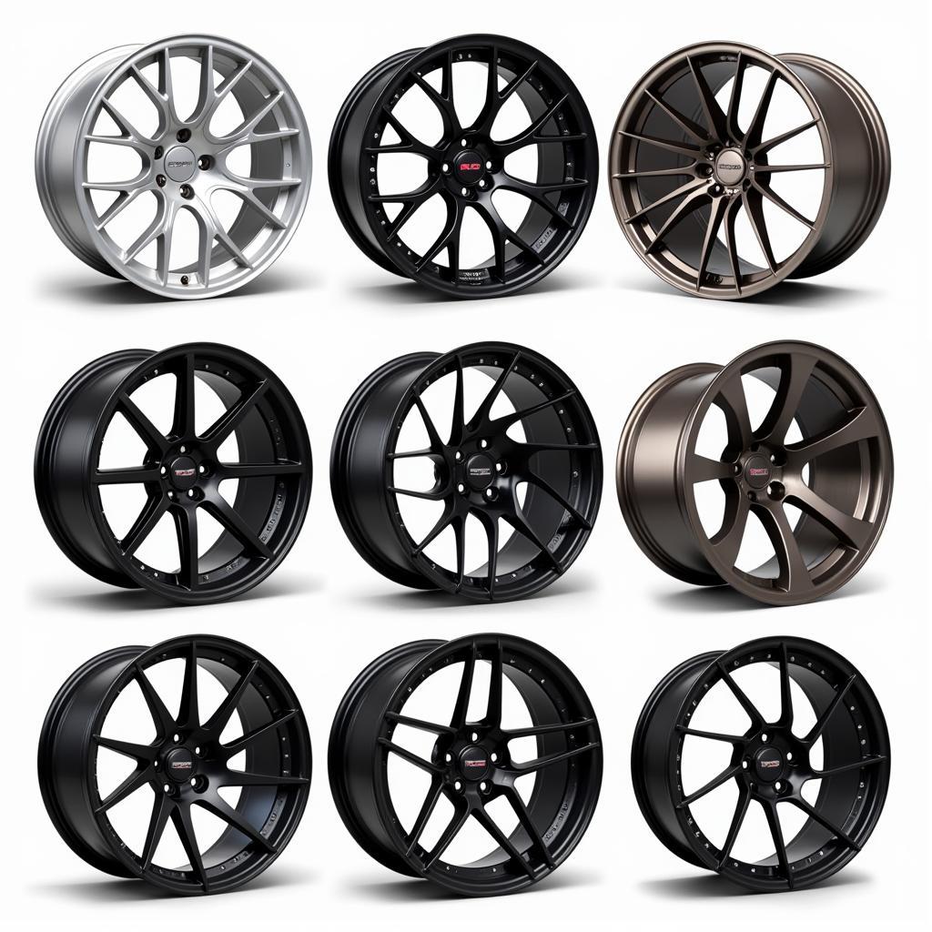 Nismo GTR R35 wheels in various finishes and sizes