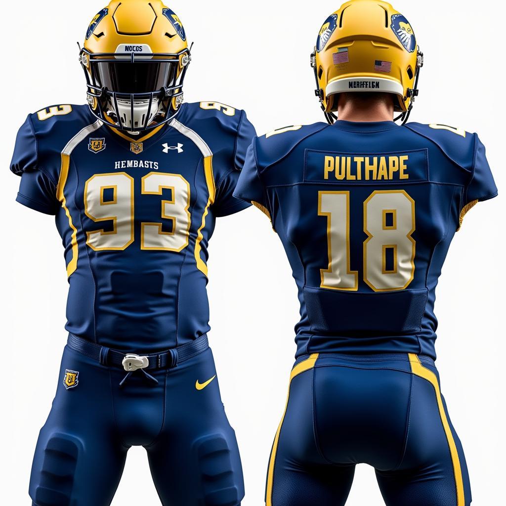 Modern Northern Colorado Football Uniforms