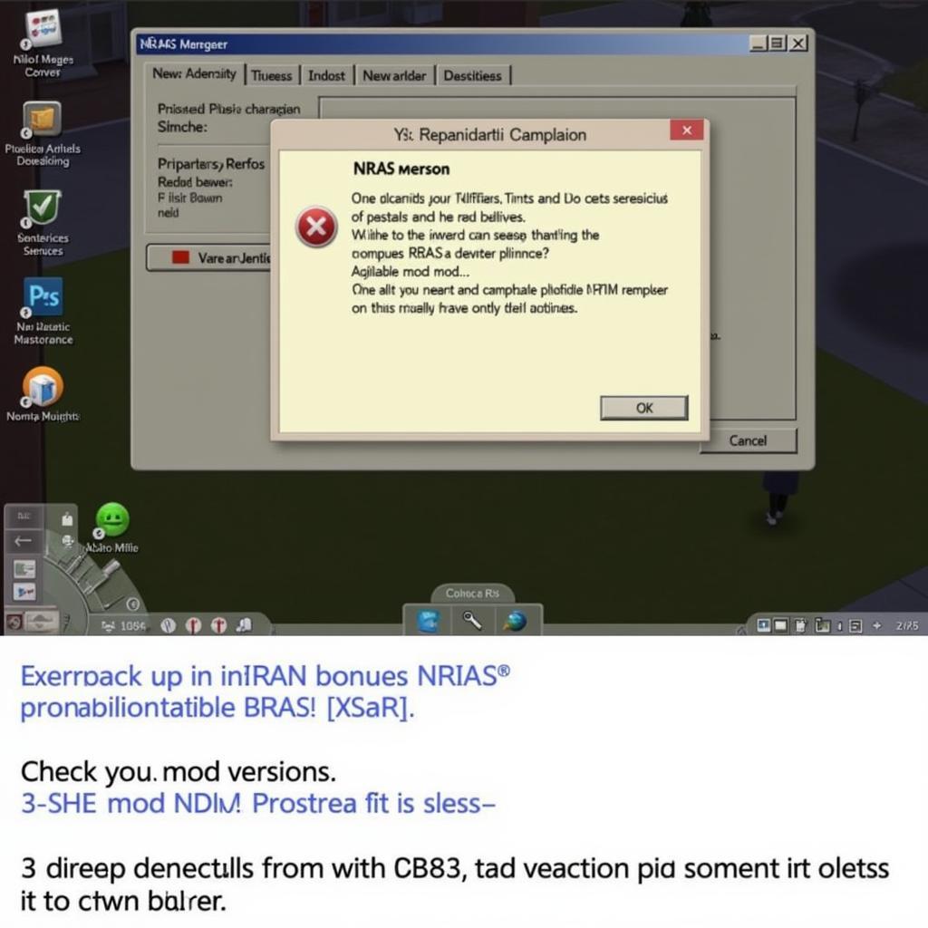 NRAAS Error Troubleshooting