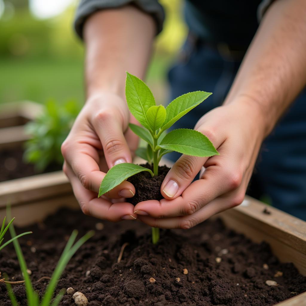 Caring for Young Fruit Plants