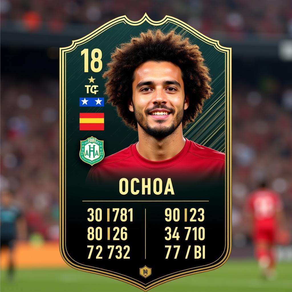 Guillermo Ochoa card in FIFA 23 Ultimate Team