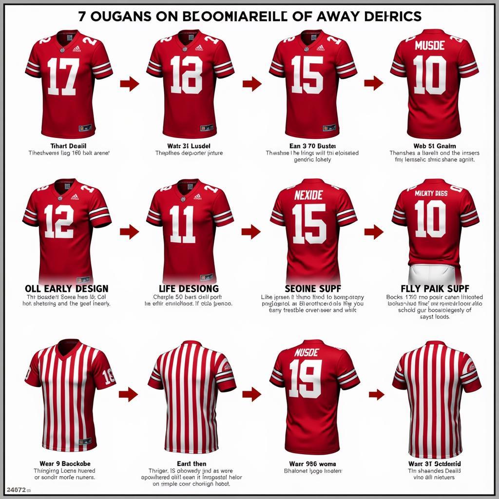 Ohio State Away Jersey Styles Through the Years