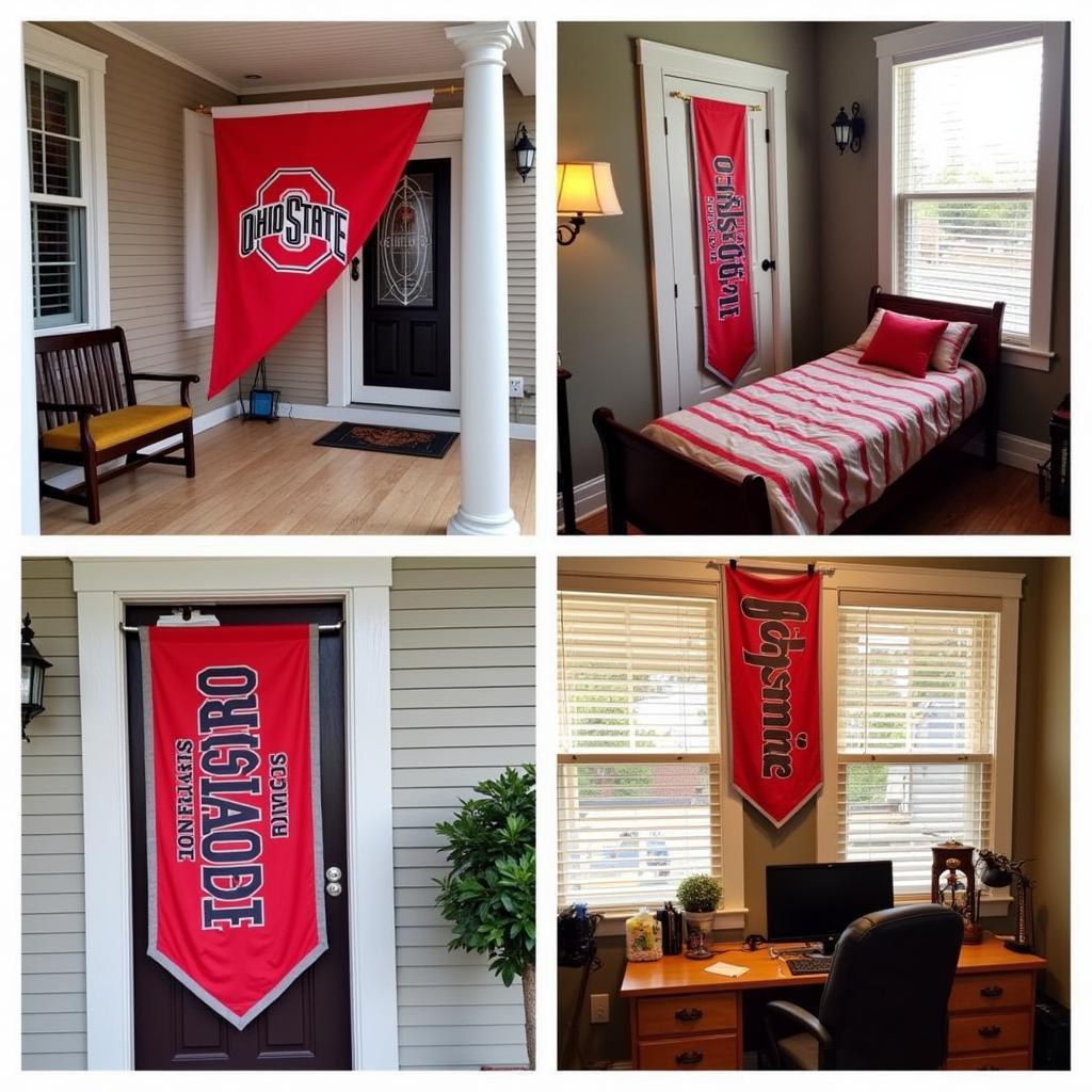 Creative Ways to Display Ohio State Flags and Banners