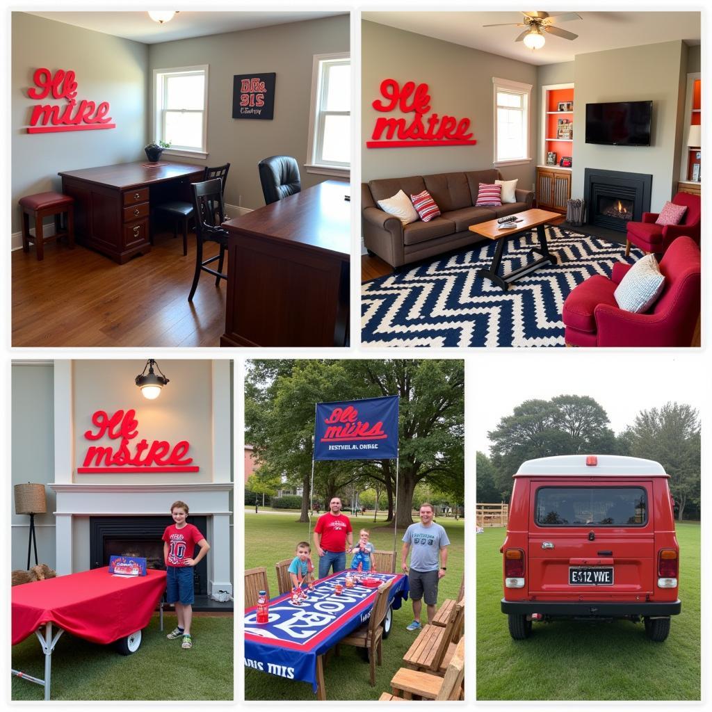 Creative Ways to Display Your Ole Miss Sign