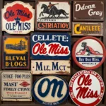 Vintage Ole Miss Signs: A Look Back at Classic Designs