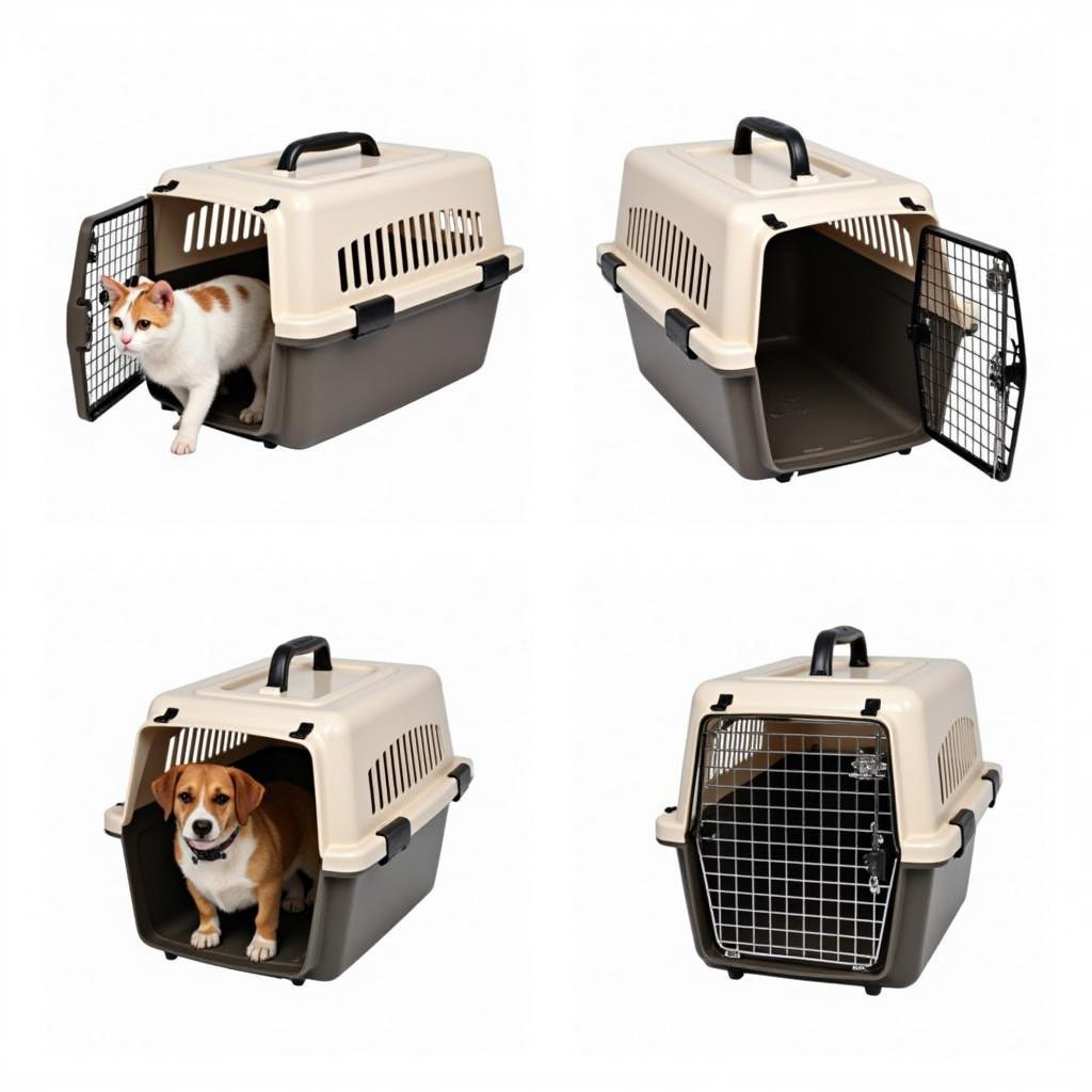 Different Pet Carrier Opening Mechanisms