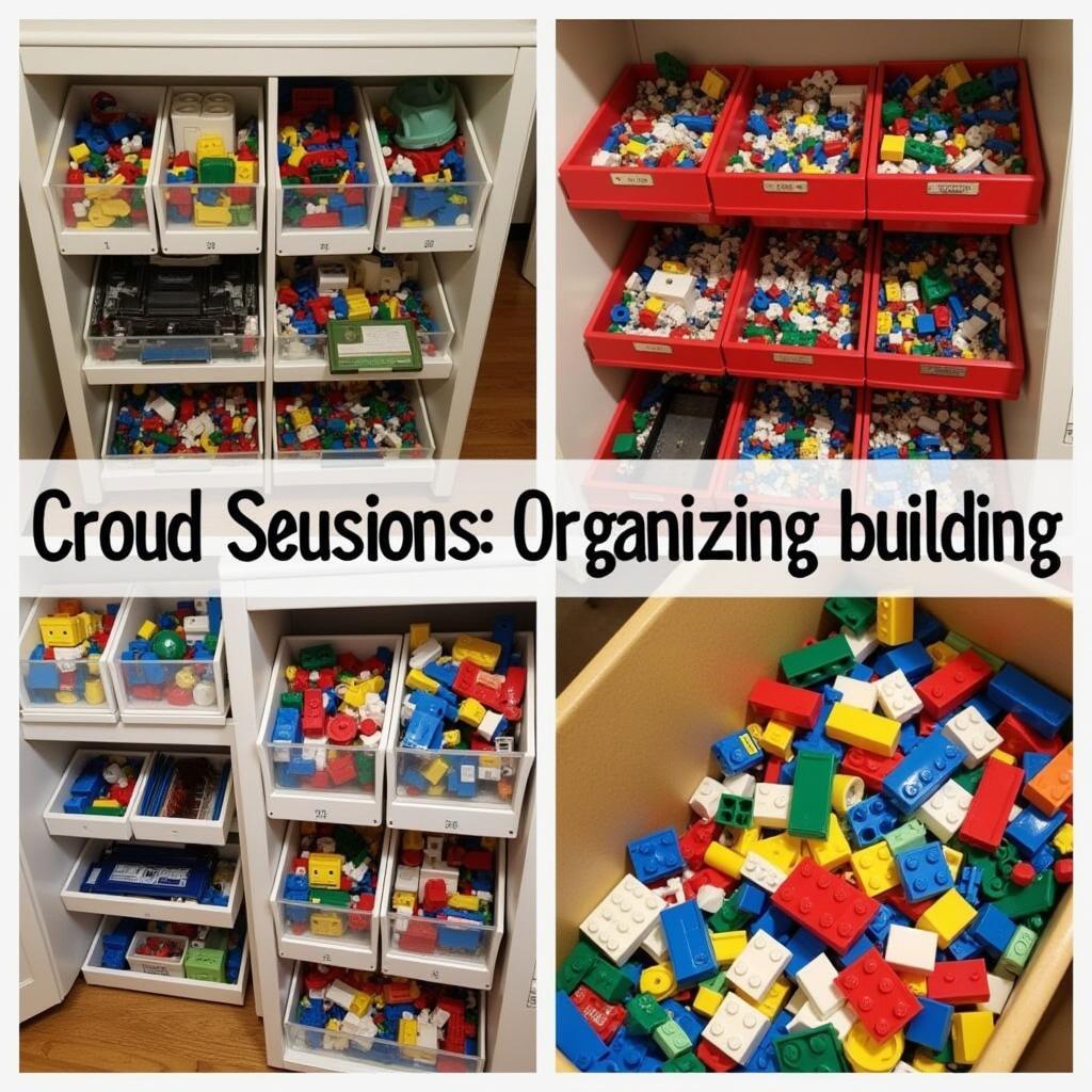 Organized LEGO Collection