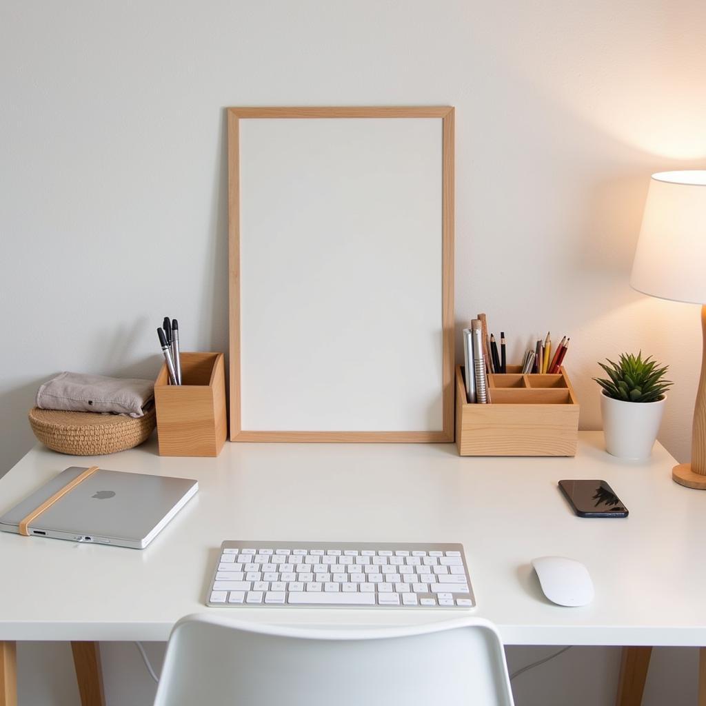 Organized Our Generation Desk with Accessories