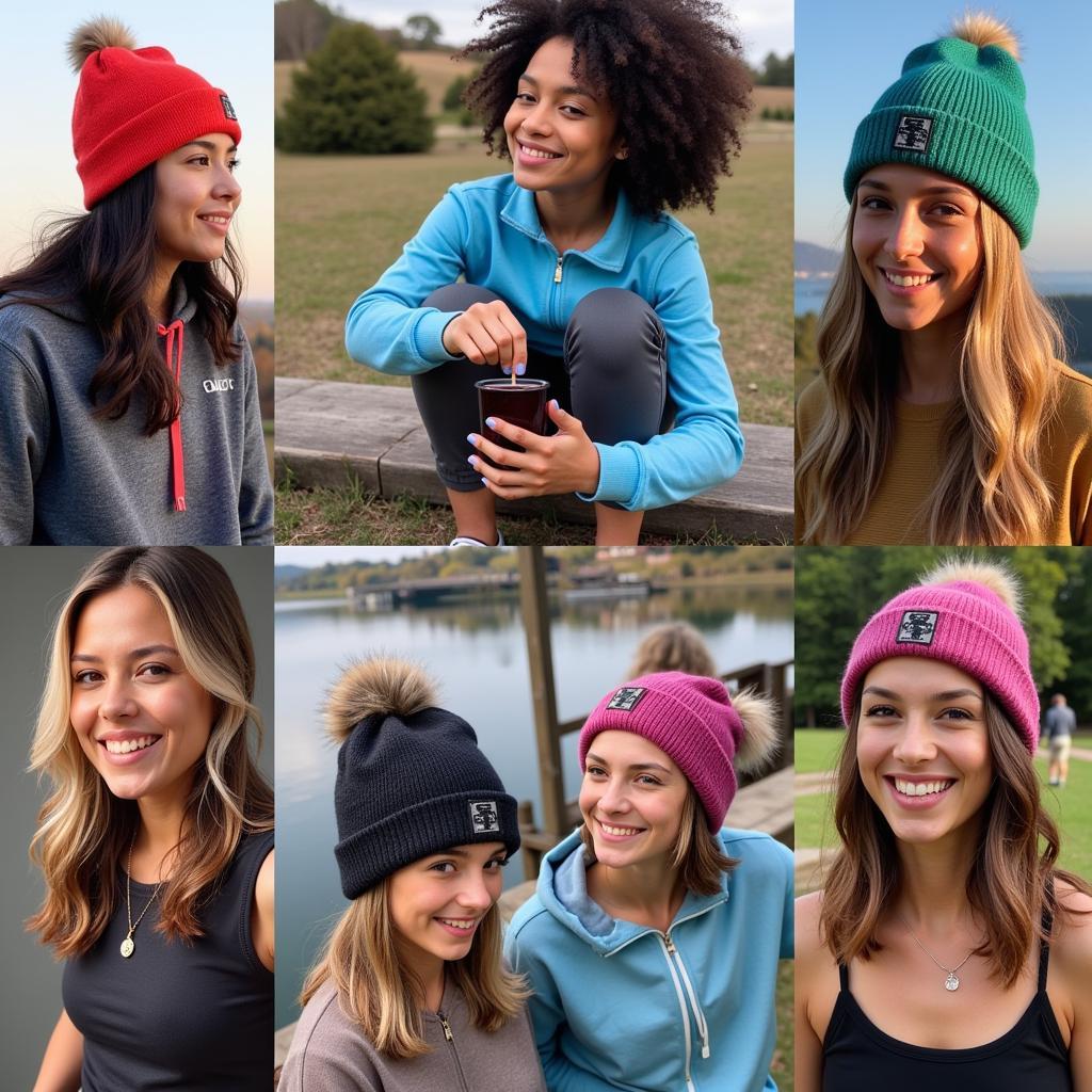 People Wearing Origin Beanies