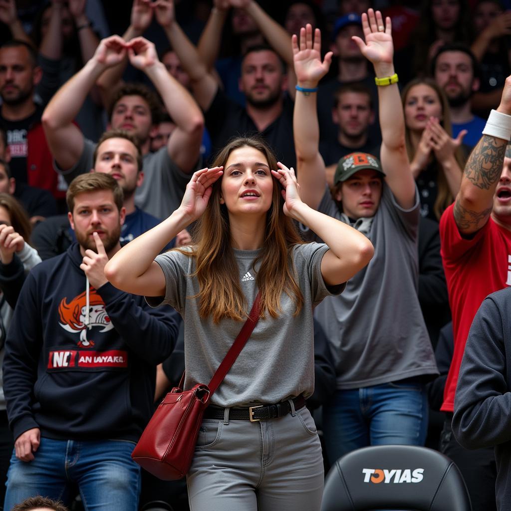 Overtime Tension in the Crowd