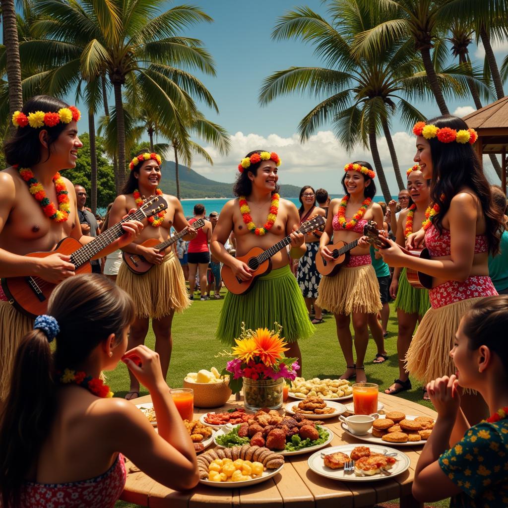 Luau Celebration in Hawaii