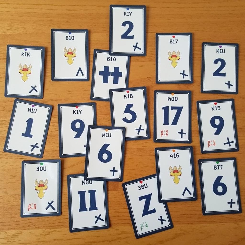 Pazaak Side Deck Cards Example