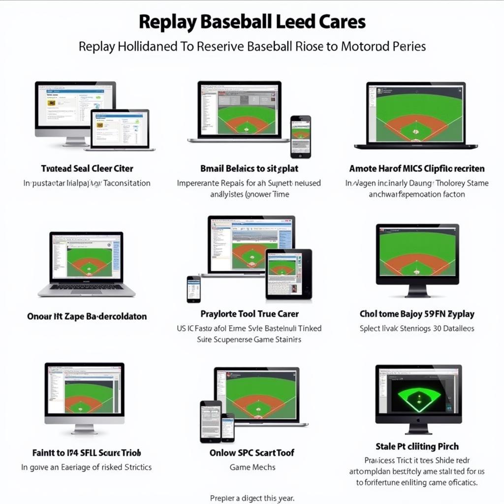 PC Replay Baseball Software Options