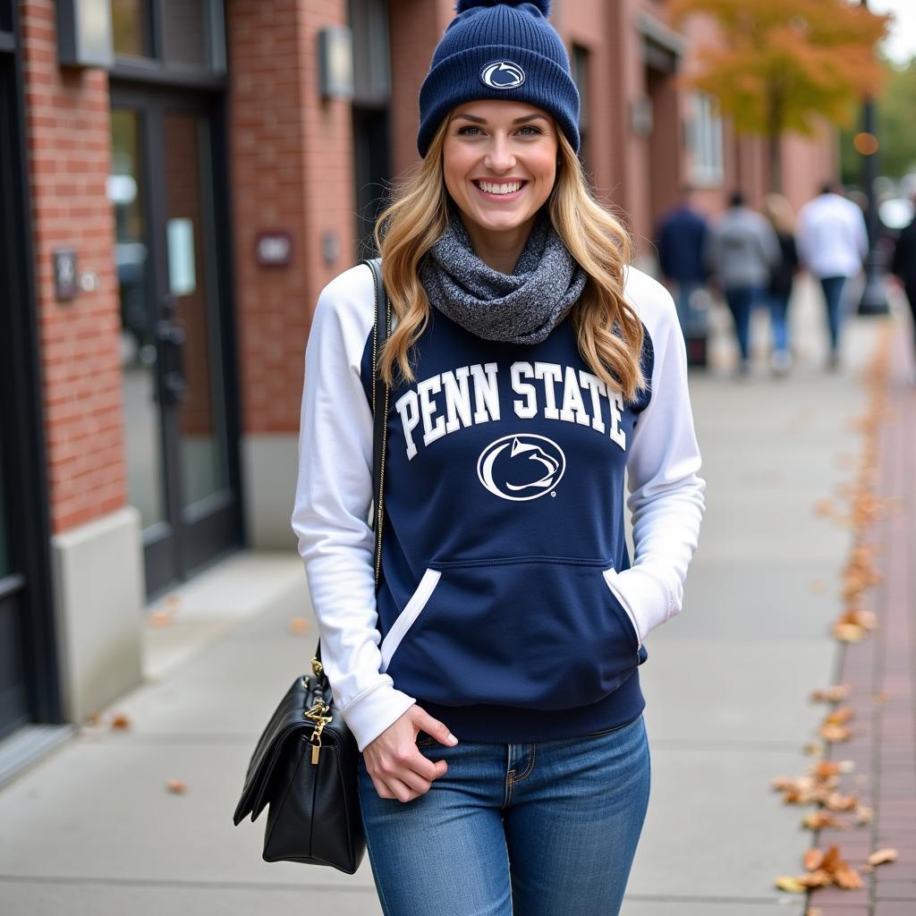 Penn State Alumni Gameday Outfit