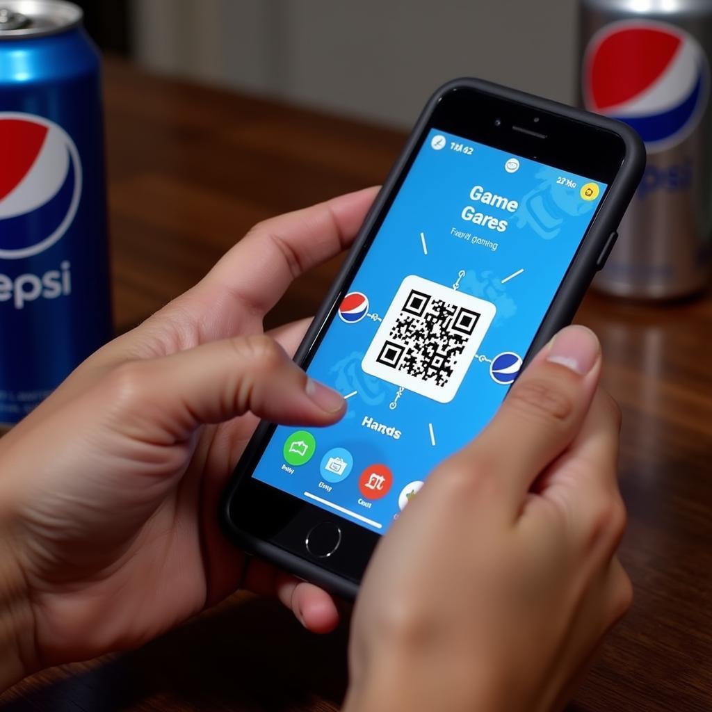 Pepsi QR Code Interactive Game