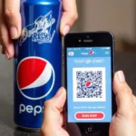 Pepsi QR Code Scanning Process