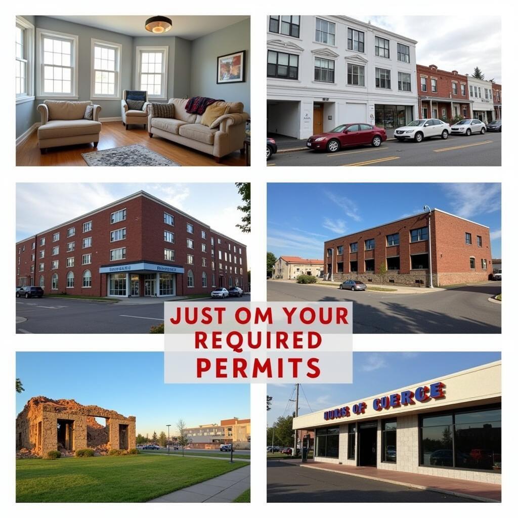 Examples of projects requiring permits