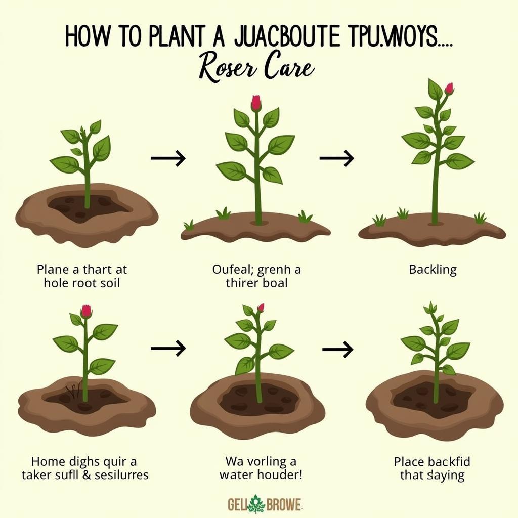 Planting a Jacob's Ladder Rose