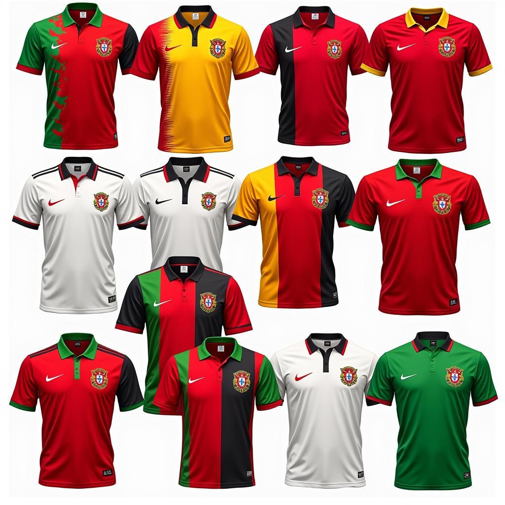 Portugal National Team Iconic Jerseys Throughout History