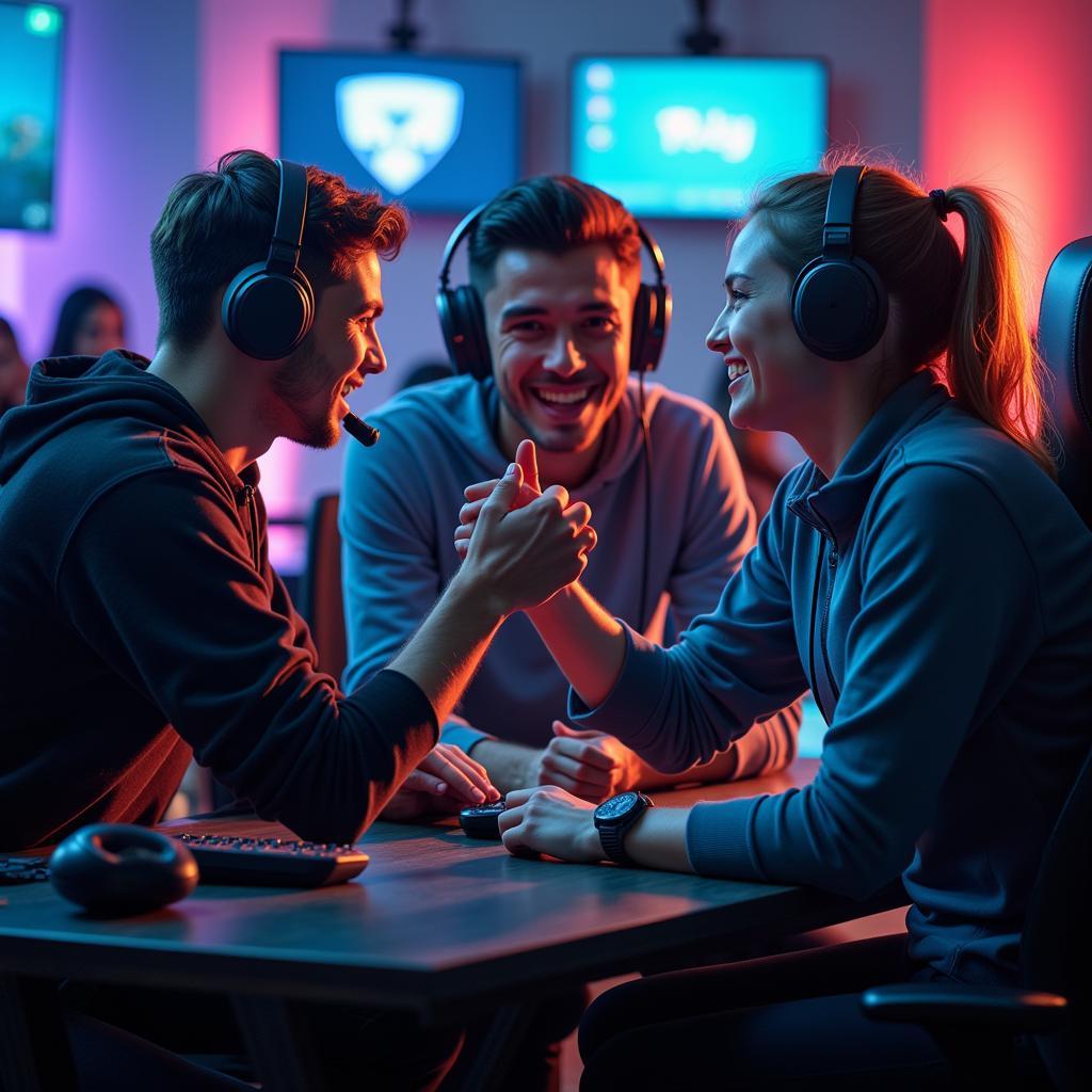 Positive Teamwork in Online Gaming