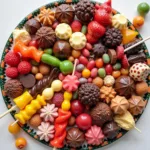 Assortment of Colorful Prime Candies