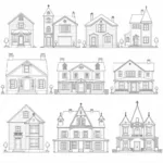 Printable Wallpaper Dollhouse Templates