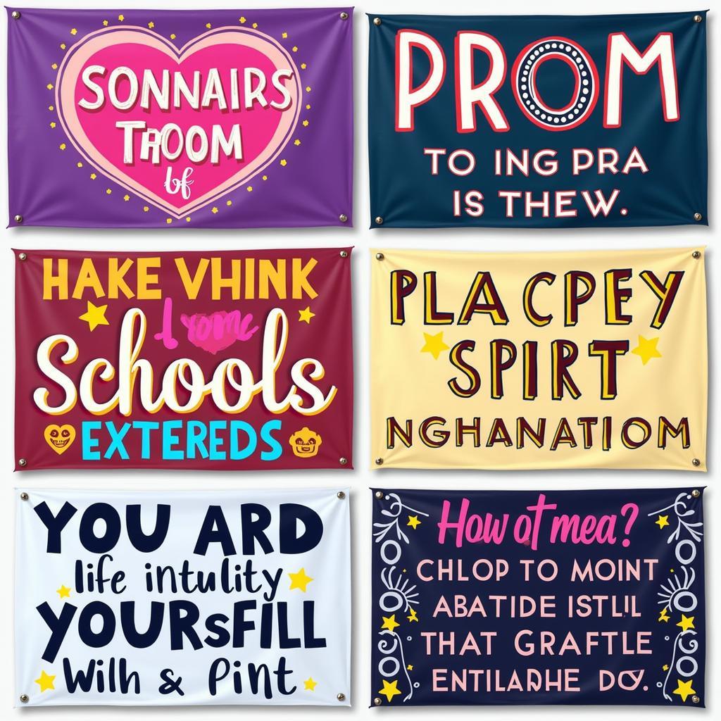 Creative Prom Banner Message Examples