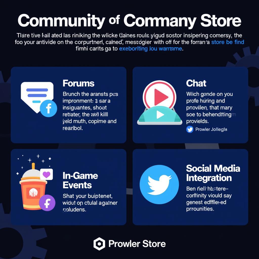 Prowler Store Community Features