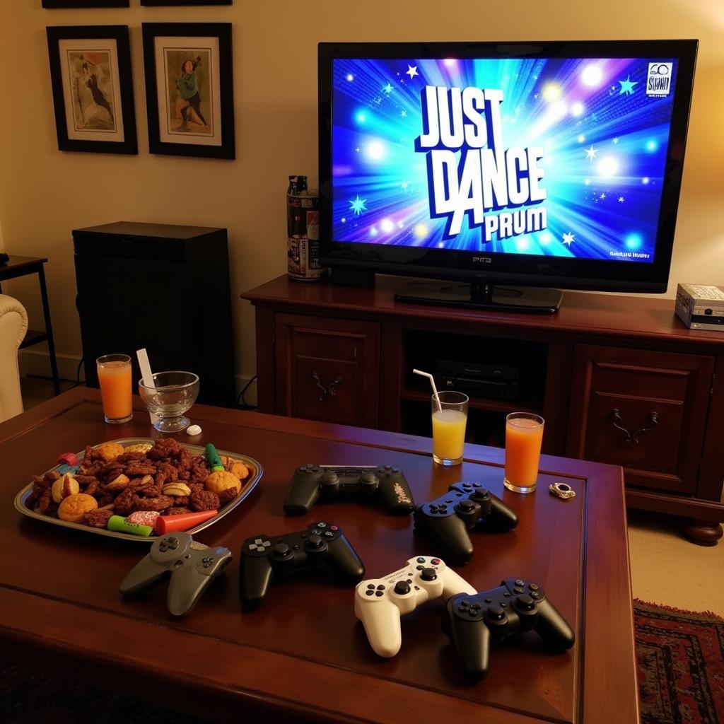 PS3 Party Game Setup