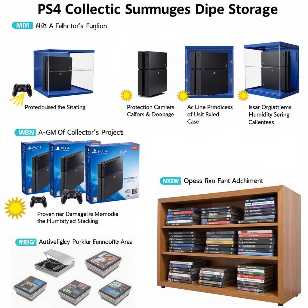 Storing PS4 Collector's Editions Properly