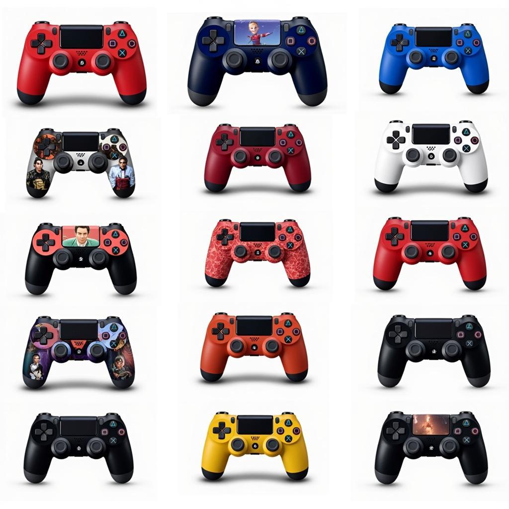 Variety of PS4 Controller Wraps