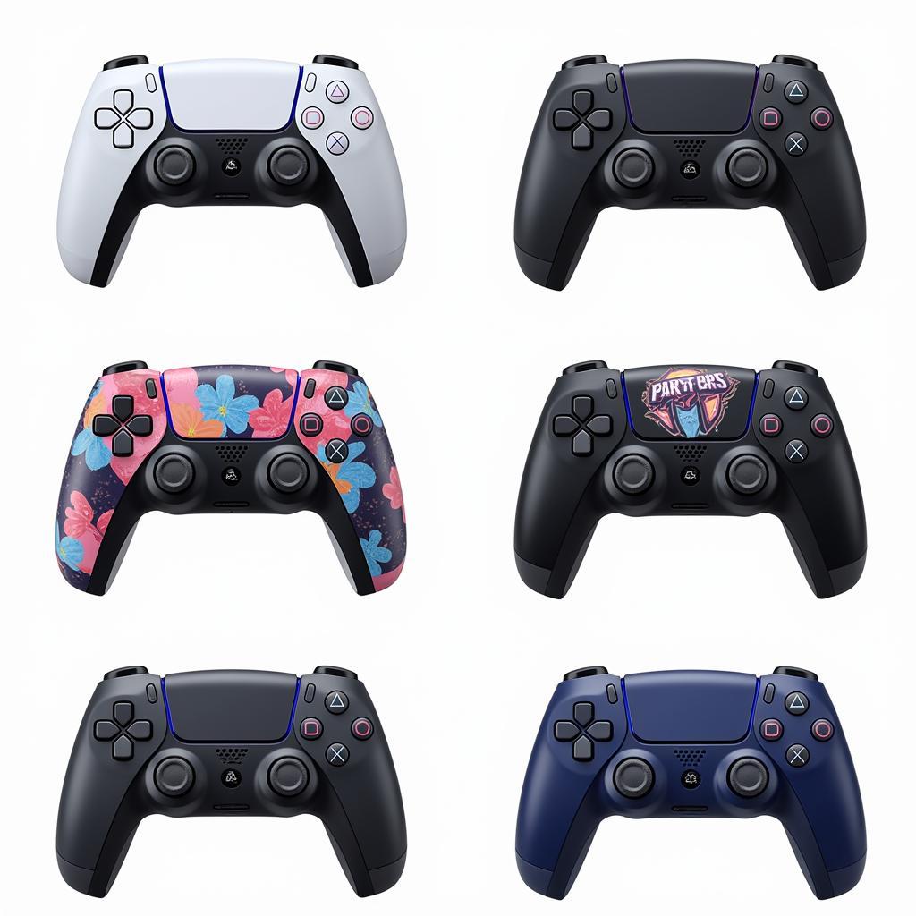 PS5 Controller PNG Custom Designs