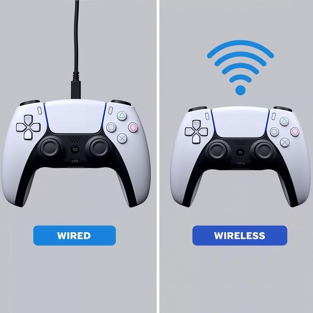 Wired vs. Wireless PS5 Retro Controllers