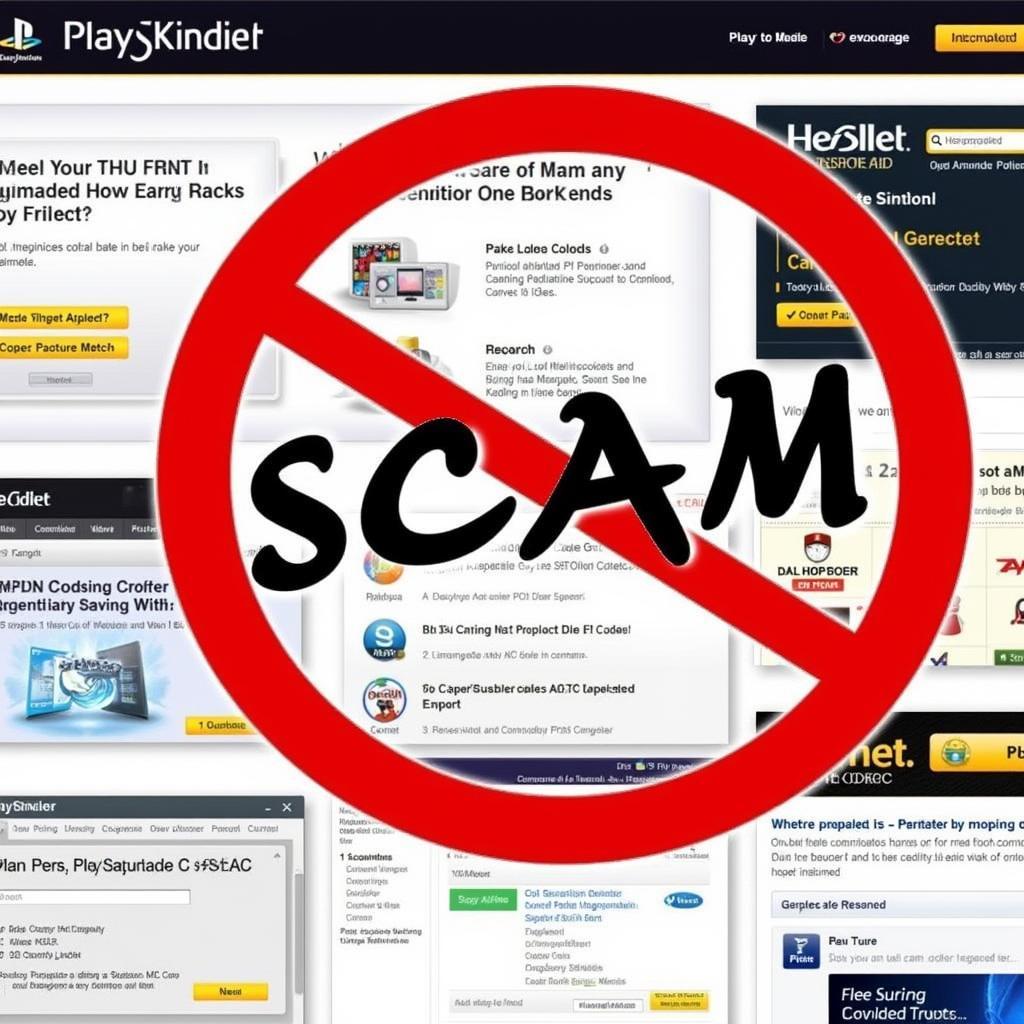 PSN Code Generator Scam Alert